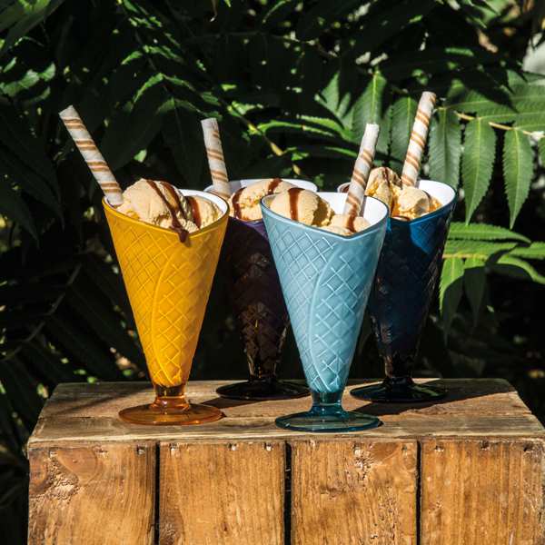 Ice Cream Dish Cone Set KitchenCraft Summer