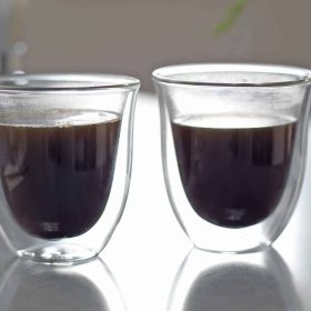Double Walled Espresso Glasses La Cafetiere