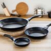 Frying Pan Set Aluminium 12cm 20cm 28cm KitchenCraft