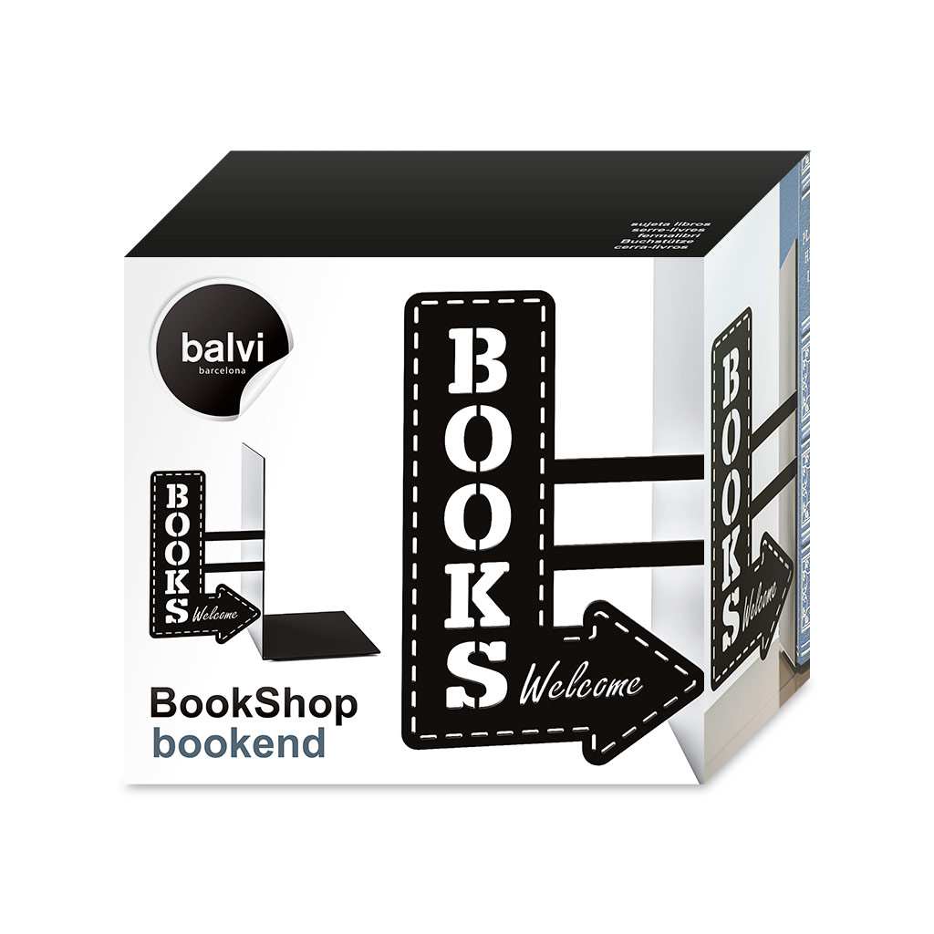 Books Bookshelf Bookend Reading Design Balvi Gift