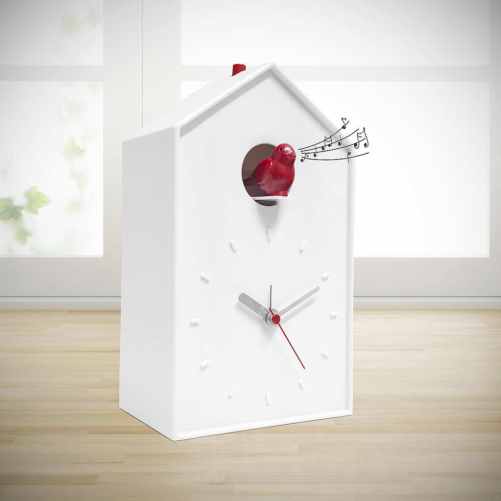 Часы-палочки с подставкой Cocu Bird Alarm Balvi