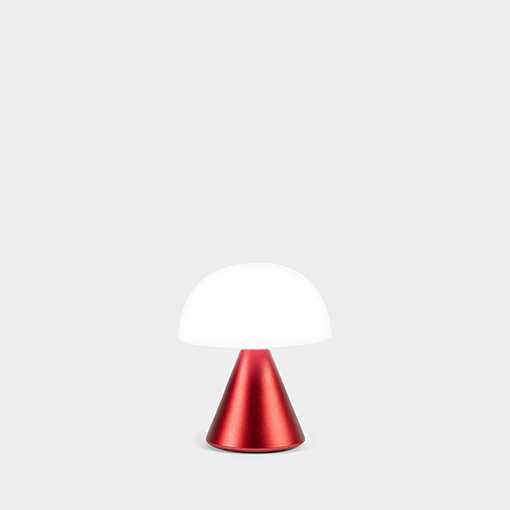 LED Mini Desk Night Lamp MINA Lexon Design Red
