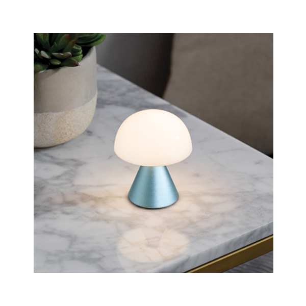 LED Mini Desk Night Lamp MINA Lexon Design Blue