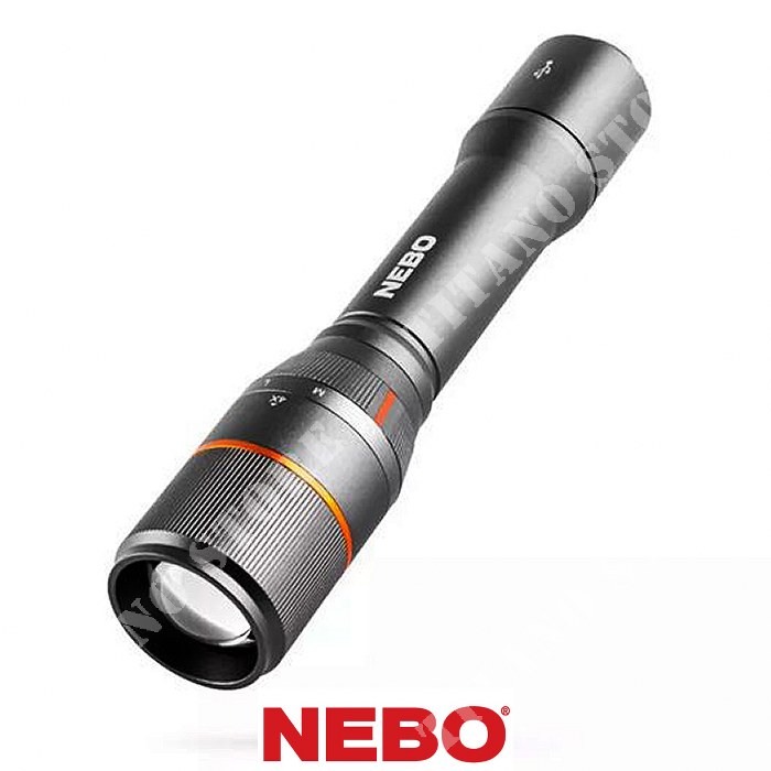 Davinci 2000 Rechargeable Handheld Flashlight 2000lm NEBO