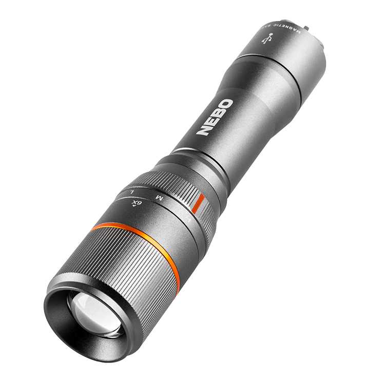 Davinci 1000 Rechargeable Handheld Flashlight 1000lm NEBO