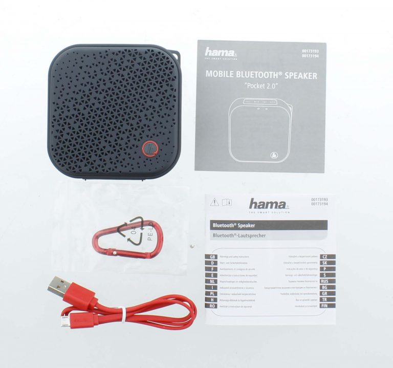 Hama "Pocket 2.0" Loudspeaker IPX7 Waterproof