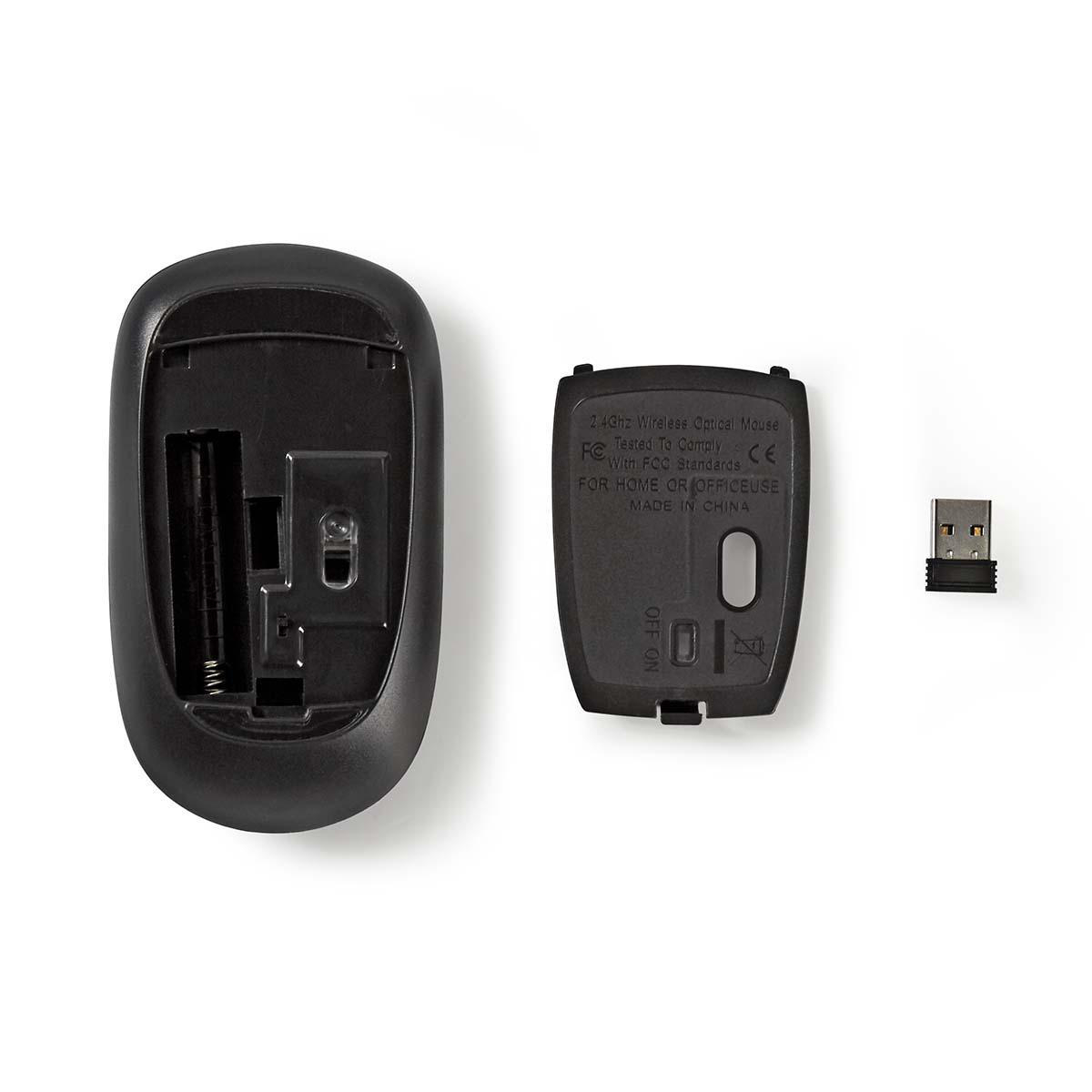 Nedis Wireless Mouse 800-1600dpi – Both Handed