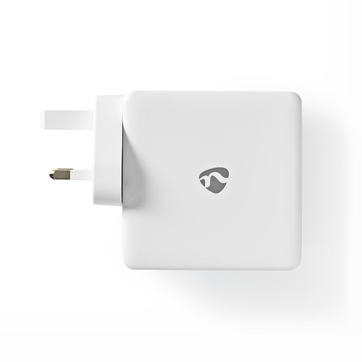 Nedis Quick Wall Charger – 65W – 2 x USB-C Output