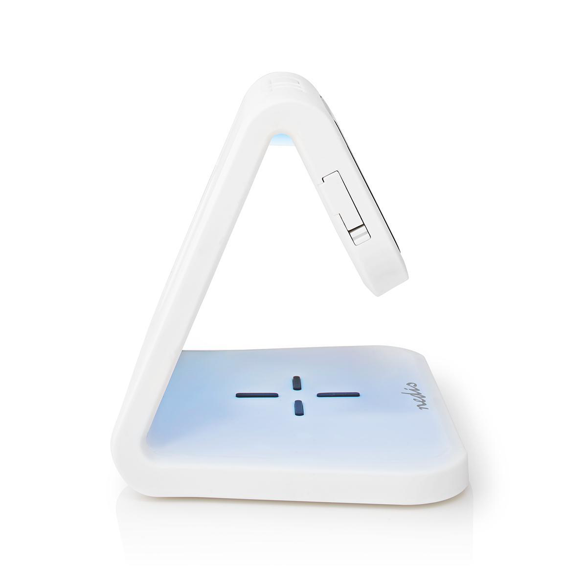 Nedis Alarm Clock with QI Wireless Charging