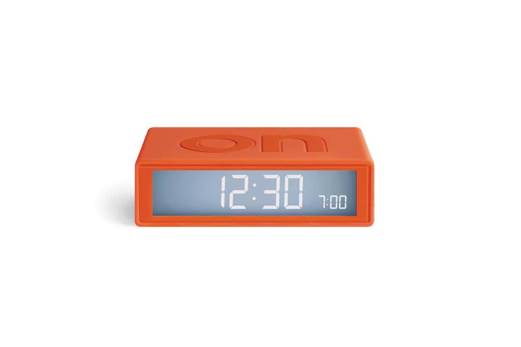 Lexon Design FLIP + Travel Alarm Clock