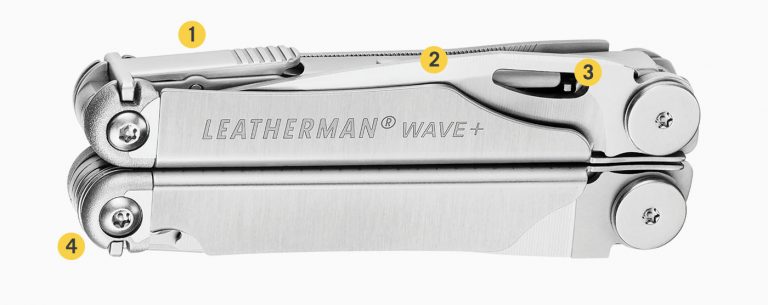Leatherman Wave Plus sidabras