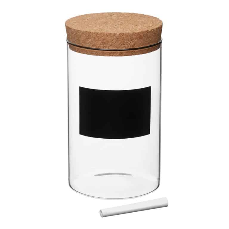 Natural Elements Eco-Friendly Glass Storage Canister 1.0L.