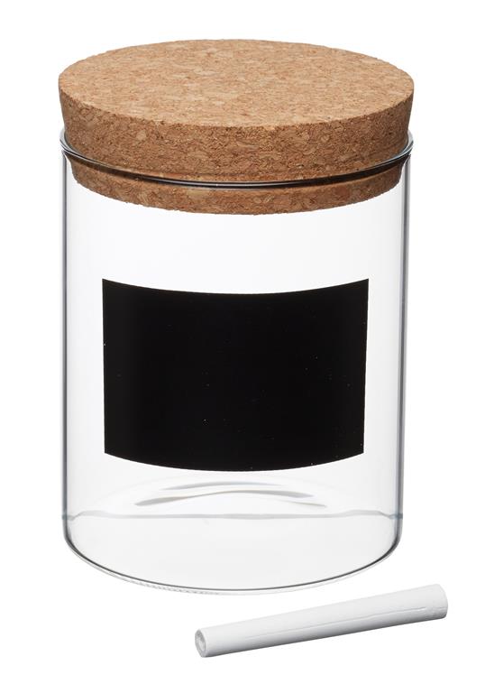 Natural Elements Eco-Friendly Glass Storage Canister 0.7L.