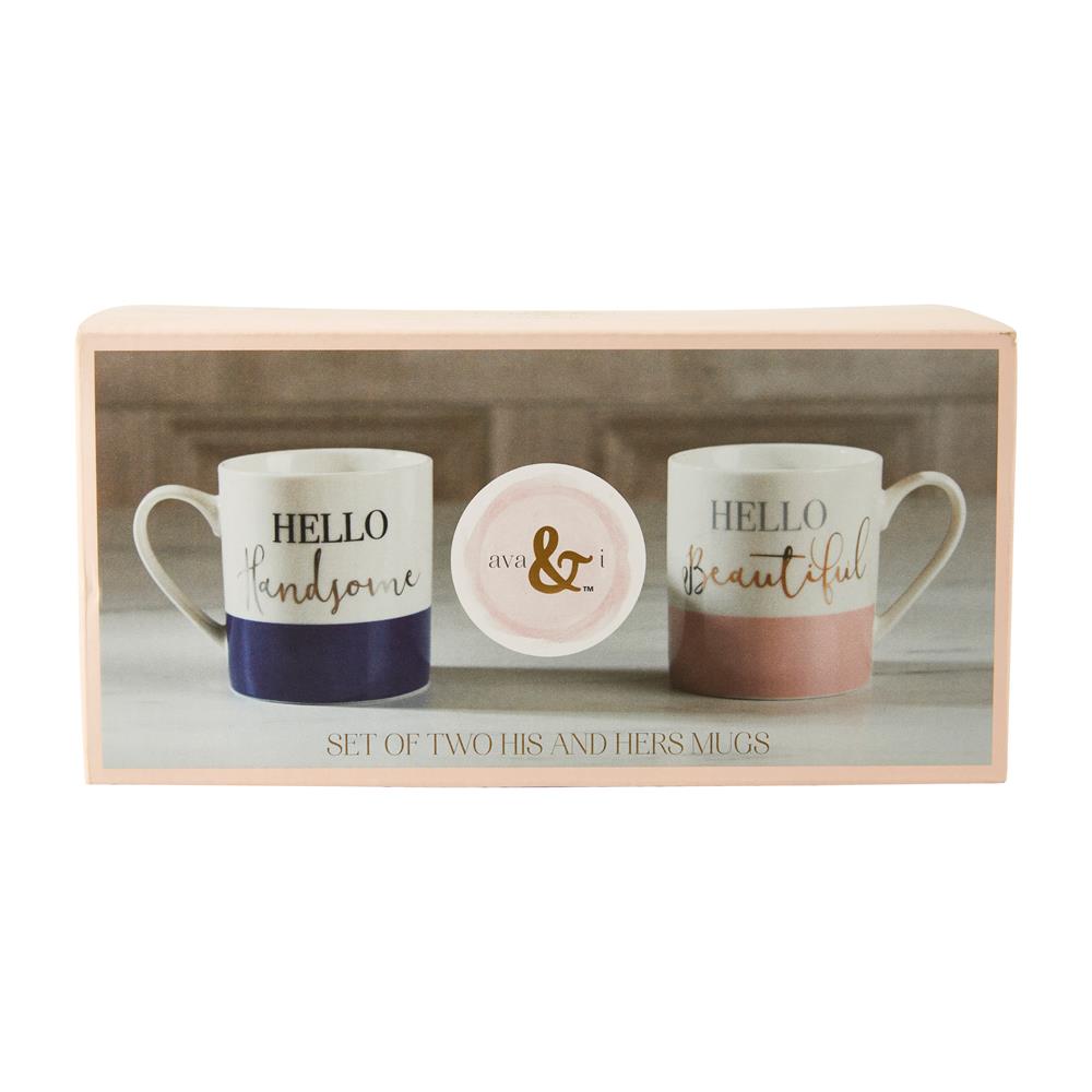 Creative Tops Ava & I His And Hers Set Of 2 Can Mugs