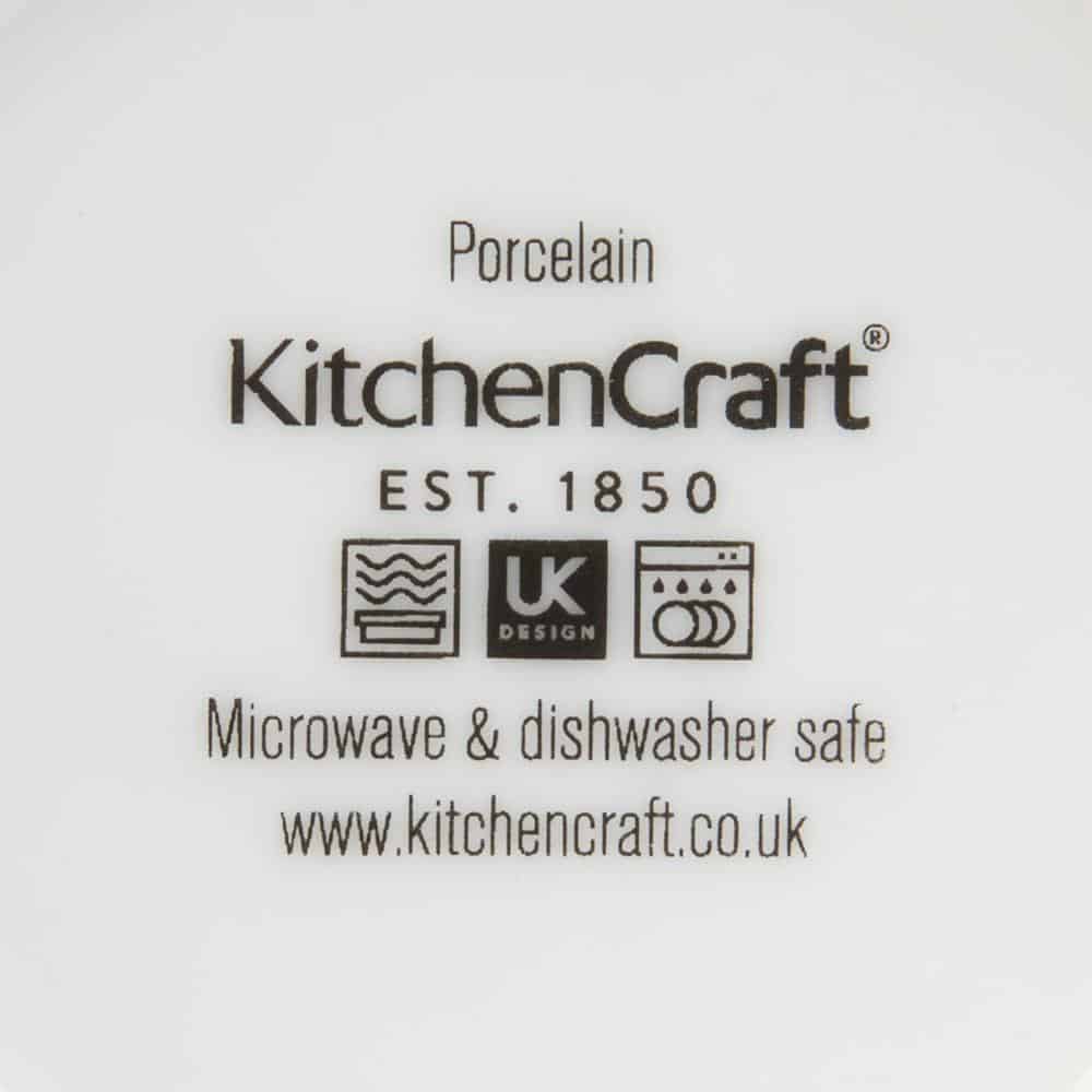 KitchenCraft 80ml Porcelain "Running Late" Espresso Cup