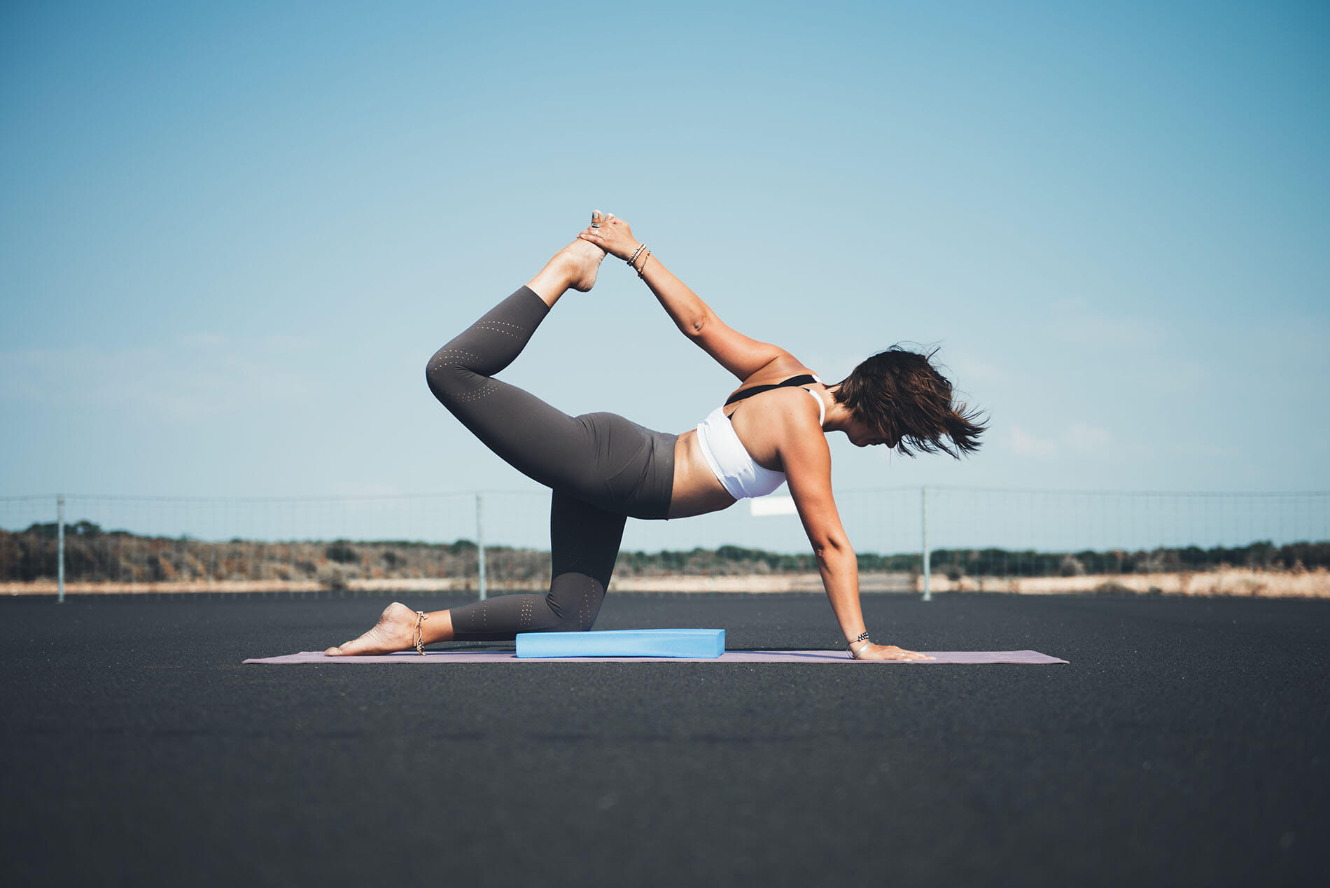 Almohadilla de equilibrio de yoga Tunturi TPE