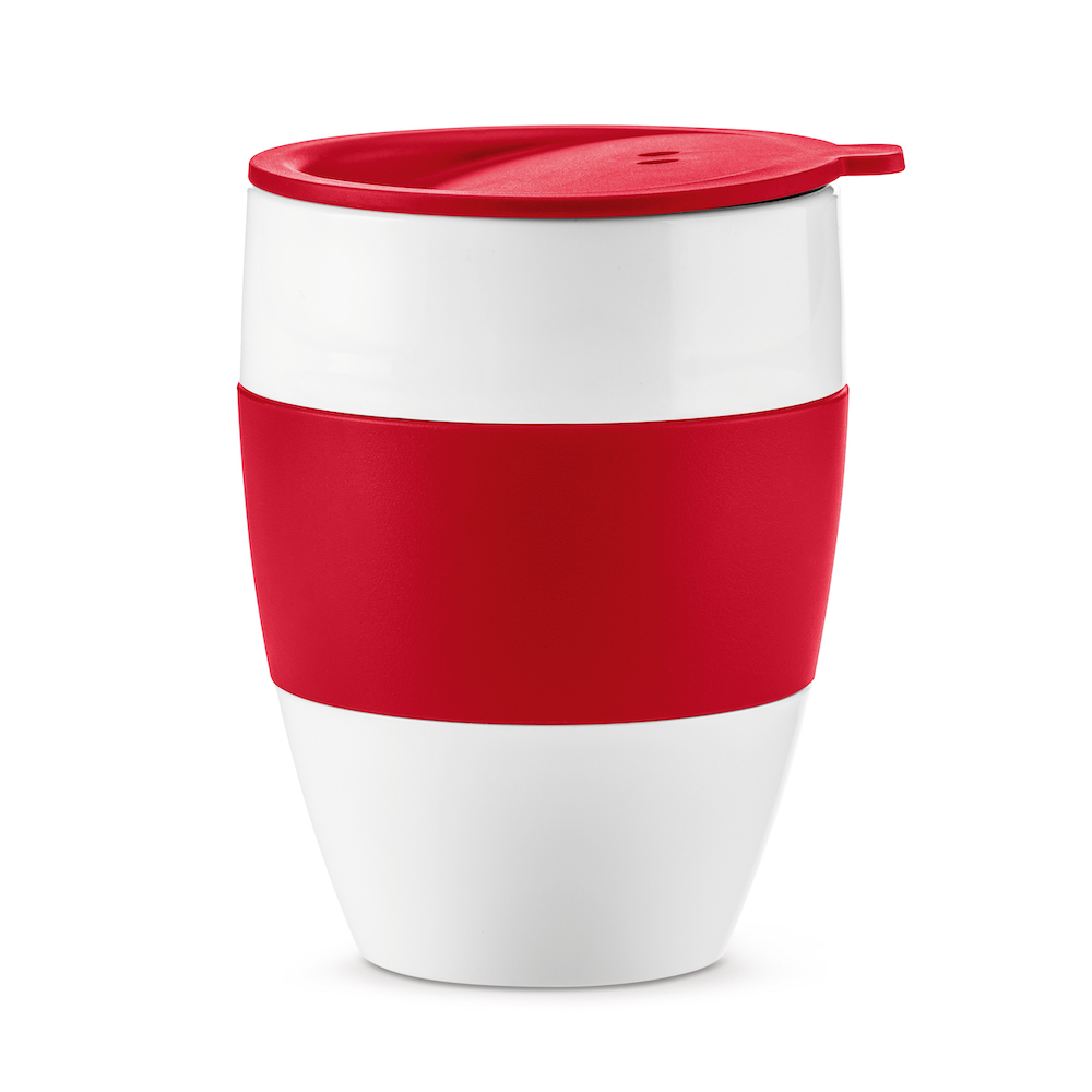 400 ml Coffee Mug Tassimo Koziol Aroma Cup To Go Plastic Pink 
