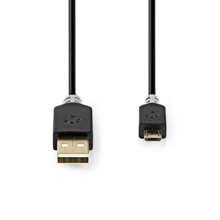Nedis Cable USB-A Male – USB-B Micro Male 1.0m.