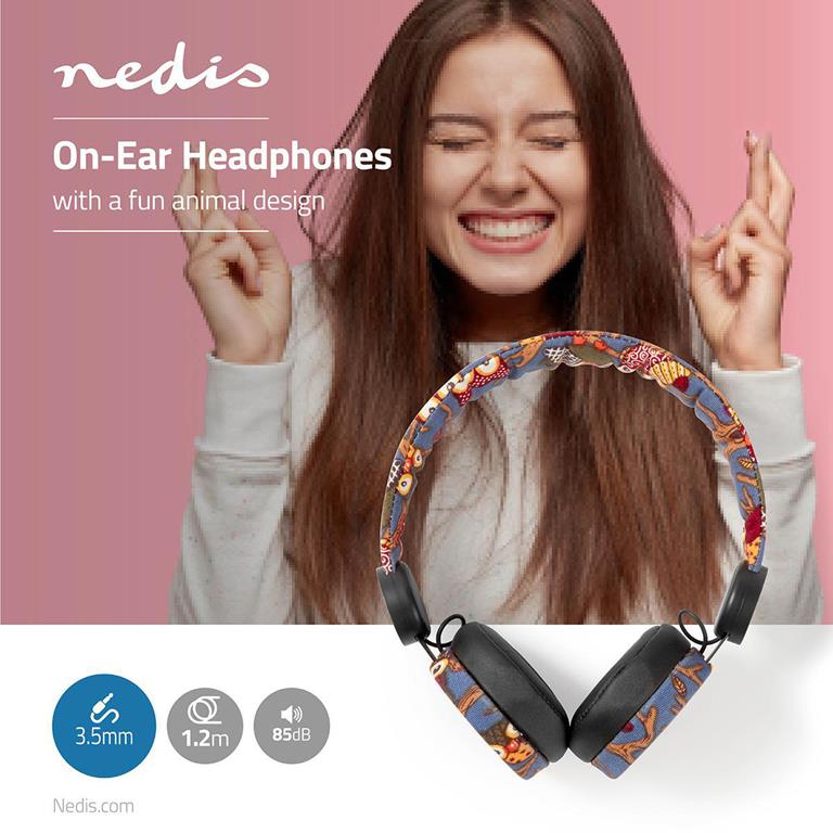 Nedis On-Ear Headphones N-imal