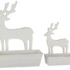 House of Seasons Christmas Deer Decoration 24/36cm 2pcs.