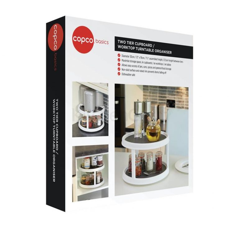 Copco_Double_Layer_White_Lazy_Susan_Food_Storage_Solution