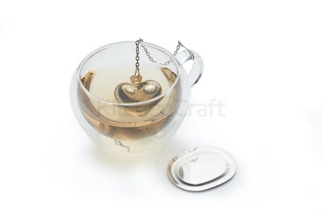 Le’Xpress Stainless Steel Novelty Heart Tea Infuser