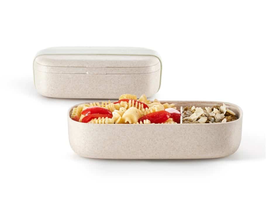 Takeaway Food Container Lunch Box bento Rectangle with Wooden Lid