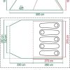 Coleman Cortes 5 Plus Blue Family Tent - Image 9