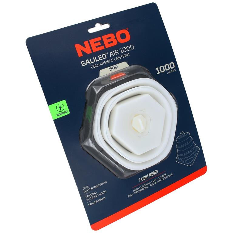 Nebo Galileo 500 - Rechargeable Powerful 500 Lumen Lantern and