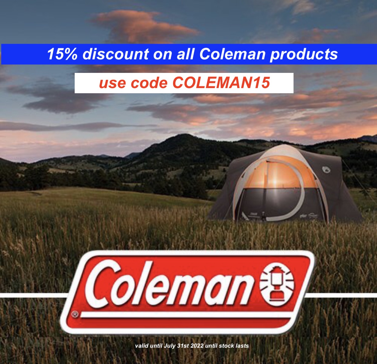 Coleman Promotion July 2022