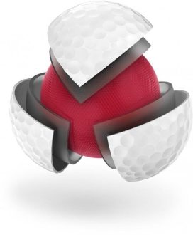 Wilson Golf Balls Triad - 12pcs