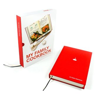 Suck UK My Family Cookbook - Red