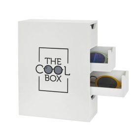 Balvi Organizador de Gafas de Sol The Cool Box - Blanco