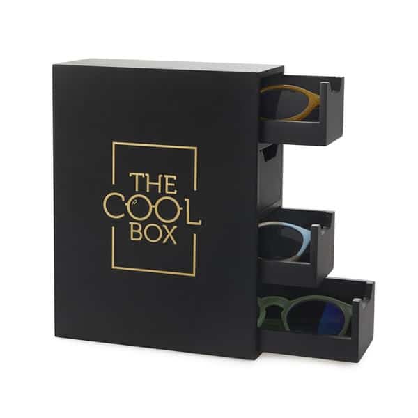 Balvi Saulesbrilles Organizer The Cool Box - Melns