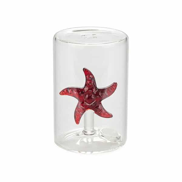 Balvi Salt Shaker Atlantis Starfish - Red