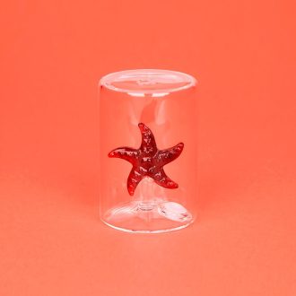 Balvi Salt Shaker Atlantis Starfish - Red