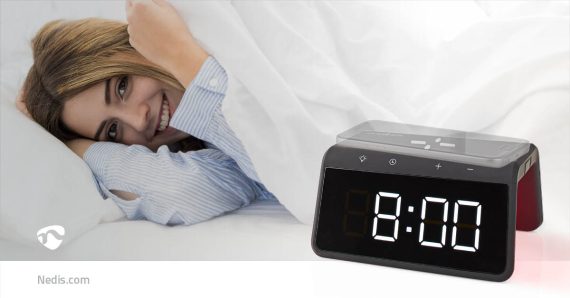 11020BL_1_Nedis_Alarm_clock_Night_Light_with_QI_Charging_Black