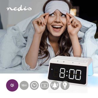 11020WH_1_Nedis_Alarm_clock_Night_Light_with_QI_Charging_White