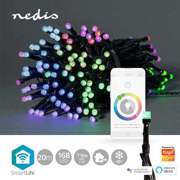 12016_1_Nedis_SmartLife_Decorative_LED_String_168_LED's_RGB_20m