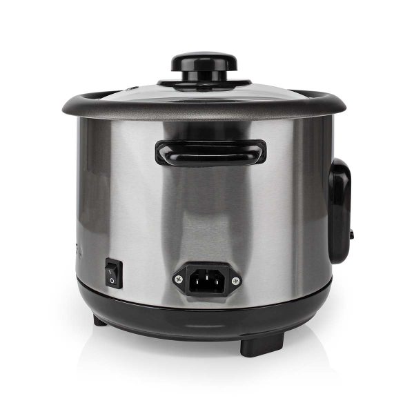 Nedis Rice Cooker 1.0L – Stainless Steel