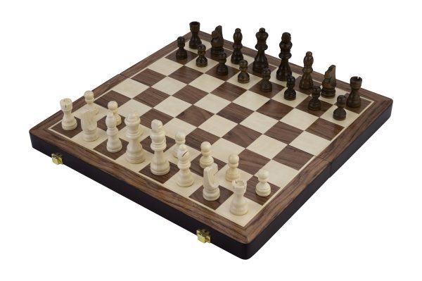 50007_1_Longfield_Folding_Chess/Backgammon_Set_38.5x38.5cm_Ash_Hout
