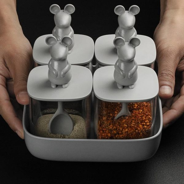 Qualy_Lucky_Mouse_Seasoning_Container_Set_4pcs.