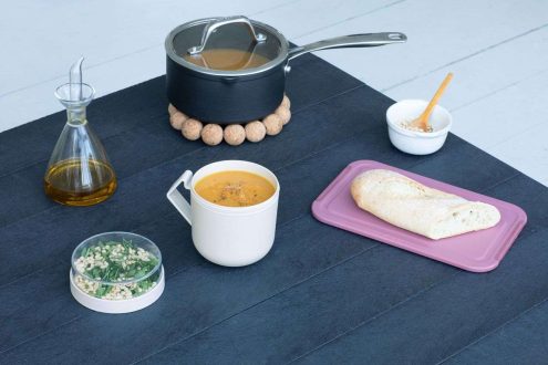 Brabantia Make & Take Soup Mug 600ml - Light Grey