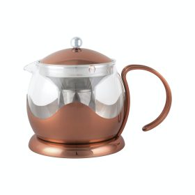 La Cafetière Izmir Tee-Ei aus Glas – 4 Tassen – Kupfer