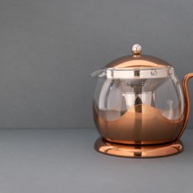 La Cafetière Izmir Glass Tea Infuser - 4-Cup - Copper