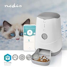 Диспенсер для корма для домашних животных Nedis SmartLife Wi-Fi - 3.7 л.