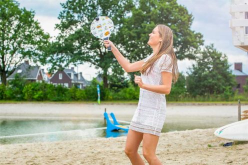 Angel Sports Beach Ball Set with Summer Print