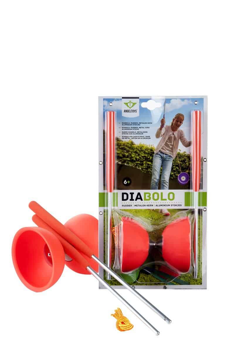 Angel Toys Diabolo Rubber - Red
