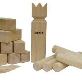 Bex Kubb Viking Original Rubber Wood - Бланко Кинг