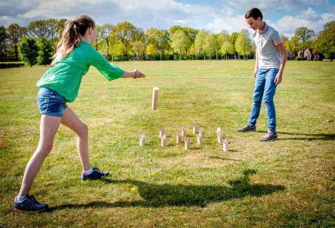 Bex Number Kubb Original Rubber Wood